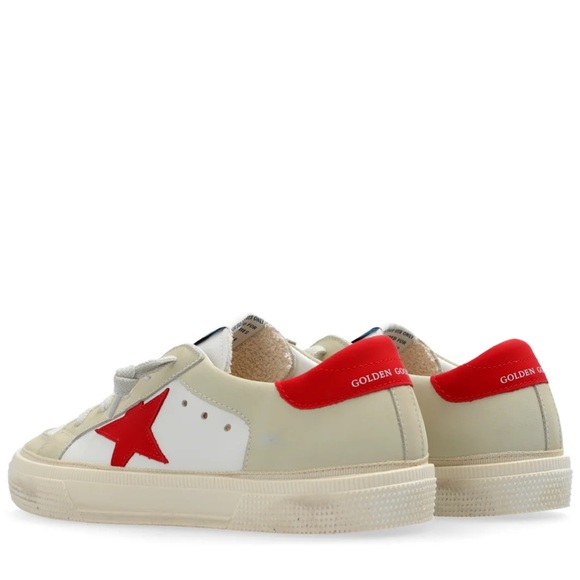 GOLDEN GOOSE MAY Red/White Sneakers BRAND NEW - Picture 8 of 12
